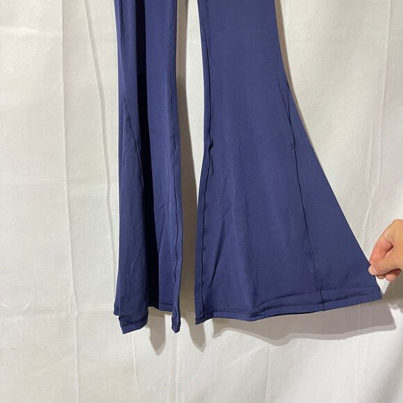 NEW S Short OFFLINE By Aerie Real Me High Waisted Crossover Legging Marbled Blue - Picture 5 of 10